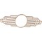 Ekena Millwork Elizabeth Wood Fretwork Pierced Ceiling Medallion, Alder, 40"W x 20"H x 11"IW x 19"IH x 3/8"T CMWP40X20X0375EBAL - alternate 2